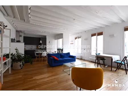 superbe t3 meublé - 71 rue du faubourg saint-antoine  75011 paris