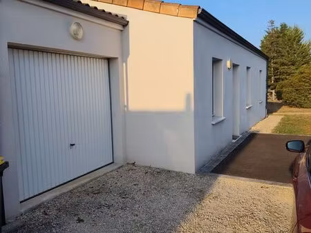 ruelle maison plain-pied 3ch + garage