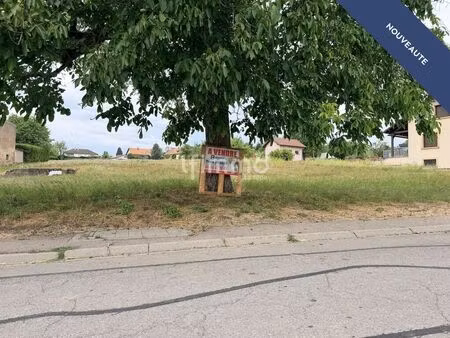 vente terrain à bâtir 57480 grindorff-bizing