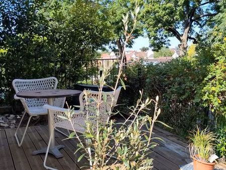 appartement 3 chambres + jardin + box + parking + cave■chauffage individuel électrique.■ca