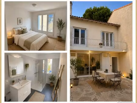 maison de ville t4 de 105 m² lumineuse avec jardin  balcon et stationnement