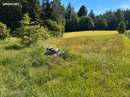 vends terrain à bâtir