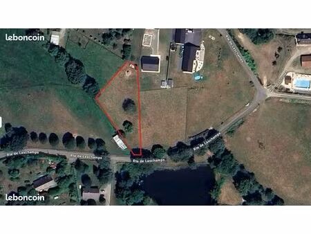 beau terrain constructible entre limoges et brive