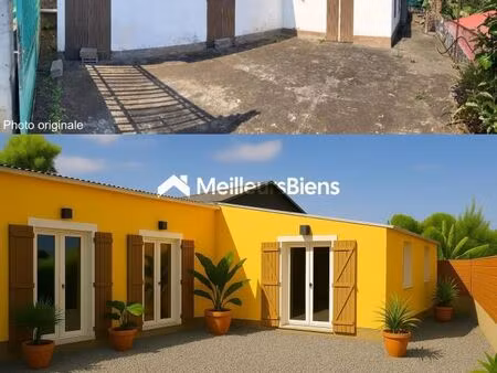 maison 80 m² saint paul
