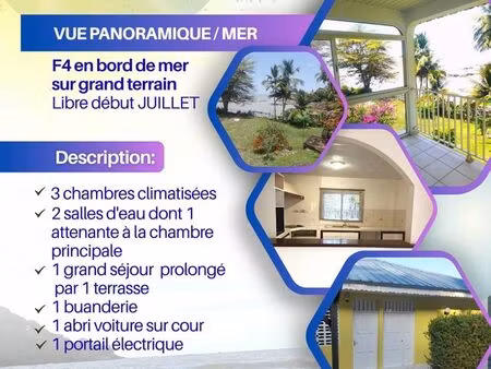 location villa t4 bourda cayenne