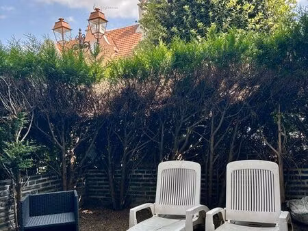 enghien 70m2 appartement + 25m2 jardin -2min à pied de la gare