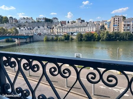 appartement meublé 54 m² – 3 pièces dont 1 chambre – vue exceptionnelle sur l'oise