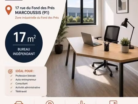 bureaux 17 m² marcoussis