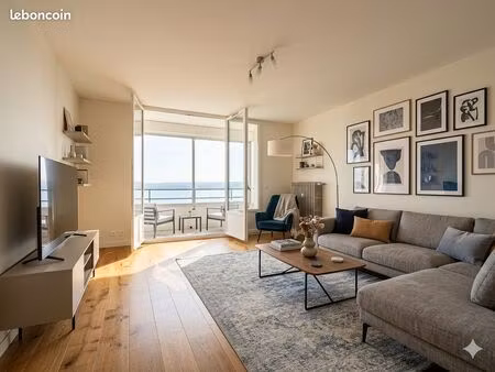 t5 traversant d'exception — 102 m² + loggia et 2 balcons — vue imprenable sur chenôve