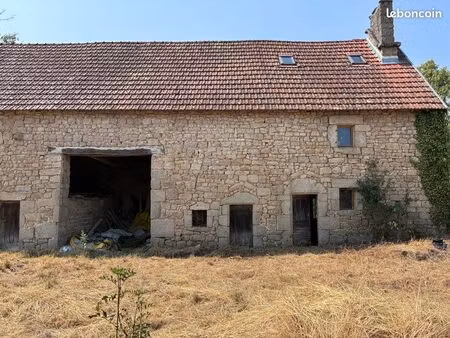 longère en cours de rénovation