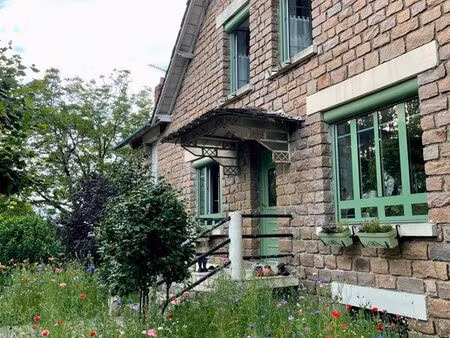 maison de caractère en pierre – 120 m² rénovés + maison attenante de 46 m² – terrain de 2 
