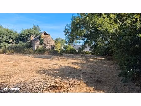 superbe terrain 2 279 m² + bâtisse en pierre à rénover (le reste - duault)