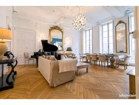 3 lots dans hotel particulier : appartement de prestige + très grands caveaux voûtés + 1 p