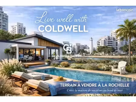 terrain 392 m² la rochelle