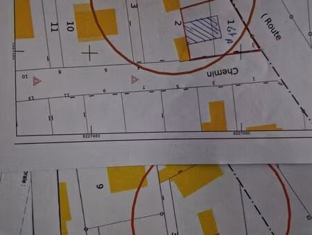 vends terrain à bâtir -ham sous varsberg 57880
