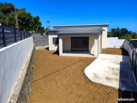 villa neuve t4 clé en main – secteur ouaki – terrain 350 m² clos