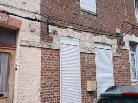 vente maison 2 pièces 54.34 m² à saint-quentin (02100)  49 900 €