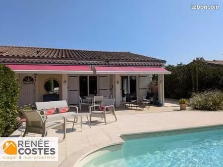 maison en viager 4 pièces 110 m²