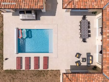 propriété familiale de standing – construction 2025 – piscine chauffée – aux portes de pér