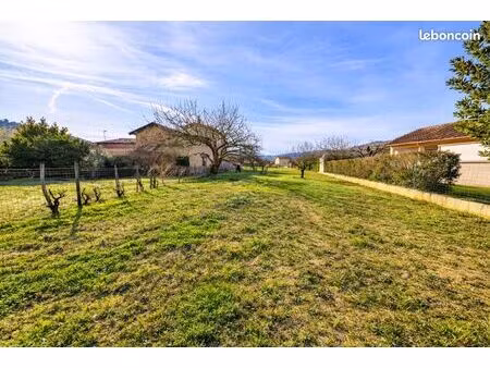 terrain 580 m² serves sur rhone
