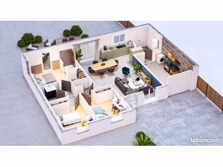 maison 5 pièces 93 m²