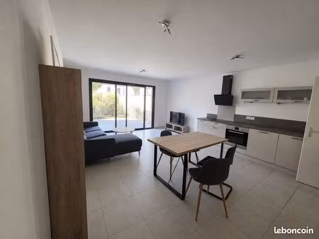 appartement t3 72 25 m² – résidence 2019 – terrasse – jardin – garage – parking – châteauv