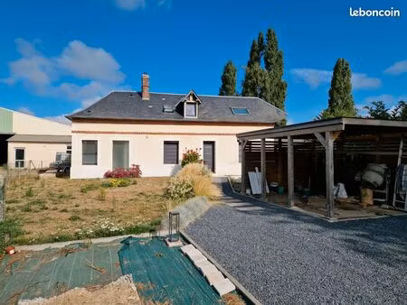 maison de campagne de 89 m2 avec terrain de 661 m2 saint-philbert sur boissey 167000