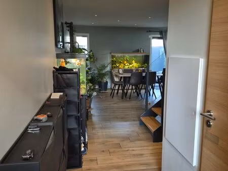 duplex 4p 100m2   dpe b  terase 28 m2 + garage + cuisine separee pontarlier