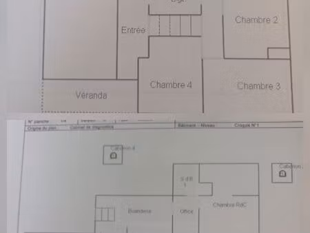 a vendre grande maison des années 60