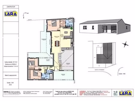 maison 4 pièces 107 m²
