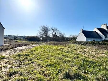 terrain de 500m2 viabilise lampaul-plouarzel - 5m plage - calme