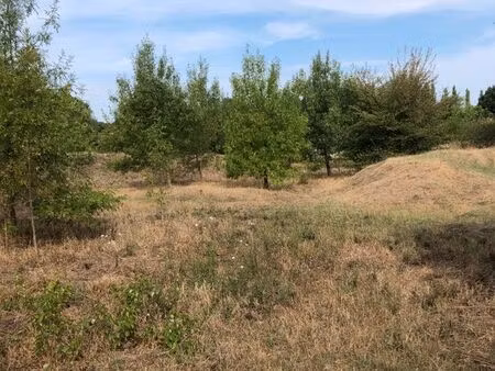 terrain plat constructible de 1 438 m² – proche vézénobres