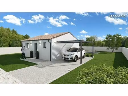 projet de construction d'une maison 50 m² avec terrain à fons (30)