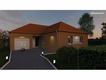 projet de construction d'une maison 103 m² avec terrain à gellainville (28)