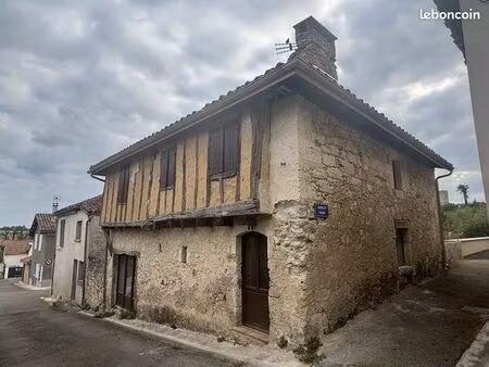 maison en pierre 80m2