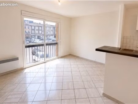 t2 32m2 lumineux - centre ville cazères - cave - idéal investissement ou logement principa