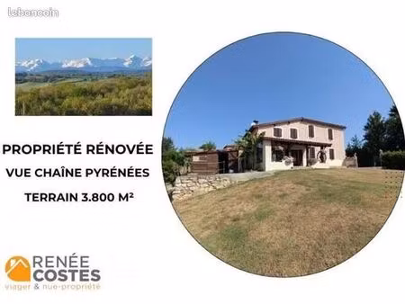 maison en viager 4 pièces 96 m²
