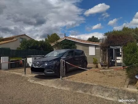 chalets + terrain de 175m2 dans camping