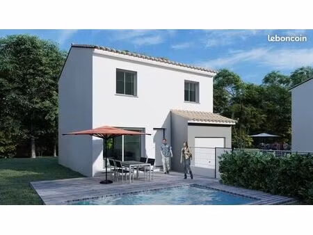 projet de construction d'une maison 81 m² avec terrain à combaillaux (34)