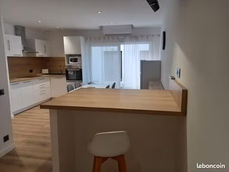 grand t1 meublé de 45 m² entièrement rénové –grand t1 meublé 45 m² – centre lamalou-les-ba