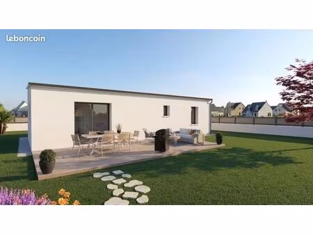 projet de construction d'une maison 70 m² avec terrain à briec (29)
