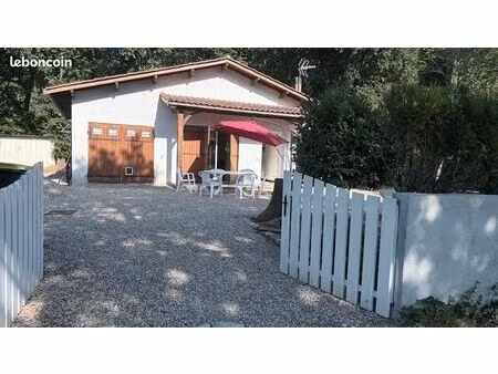 location andernos maison t3 + garage  jardin