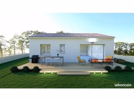 projet de construction d'une maison 62 m² avec terrain à uzes (30)