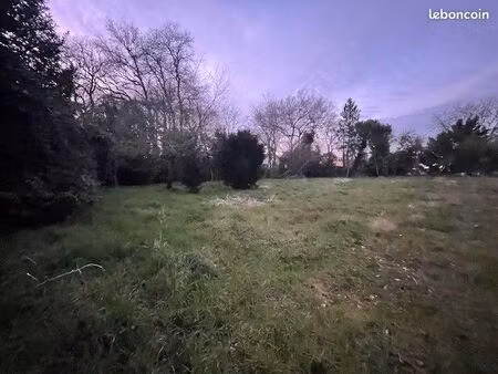 terrain 1 100 m² prignac en medoc