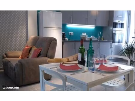 à louer – maison meublée 2 pièces de 50 m² – centre-ville de valençay
