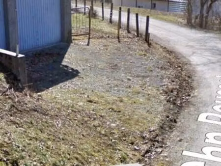 garage avec terrain agricole