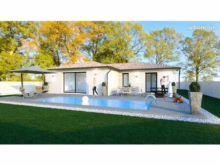 projet de construction d'une maison 106 m² avec terrain à villevieille (30)