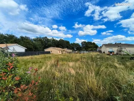 terrain 400 m² genissac
