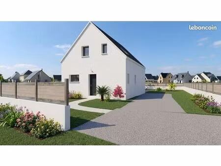 projet de construction d'une maison 100 m² avec terrain à kerlaz (29)