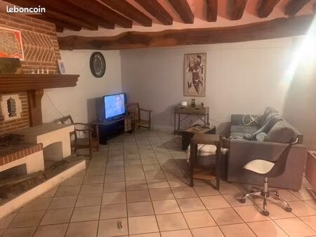 maison individuelle à louer avec jardin et 2 chambres